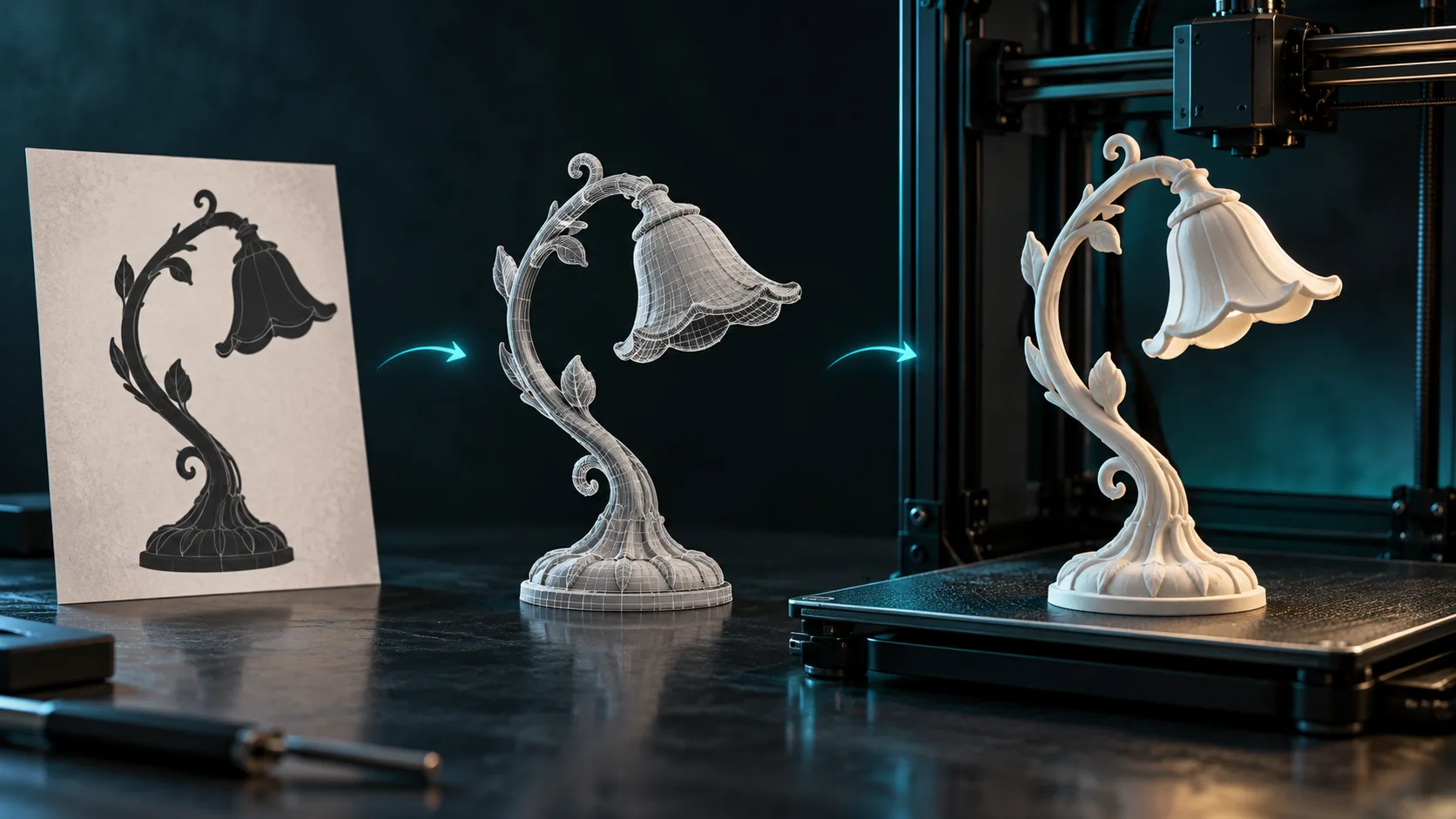 AI STL Generator — Create Printable STL Files from Images & Text AI STL Generator — Create Printable STL Files from Images & Text